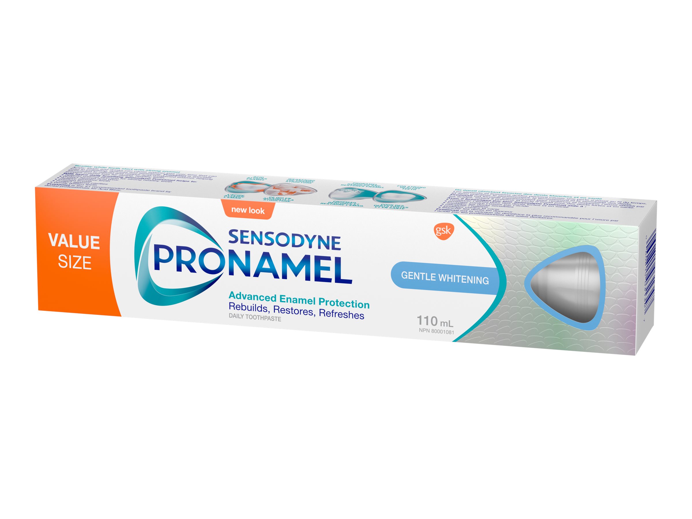 خمیر دندان مخصوص مراقبت روزانه سنسوداین Sensodyne مدل Pronamel