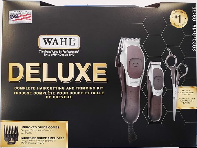 کیت اصلاح ۲۲ تکه ای وال Wahl deluxe مدل 3174