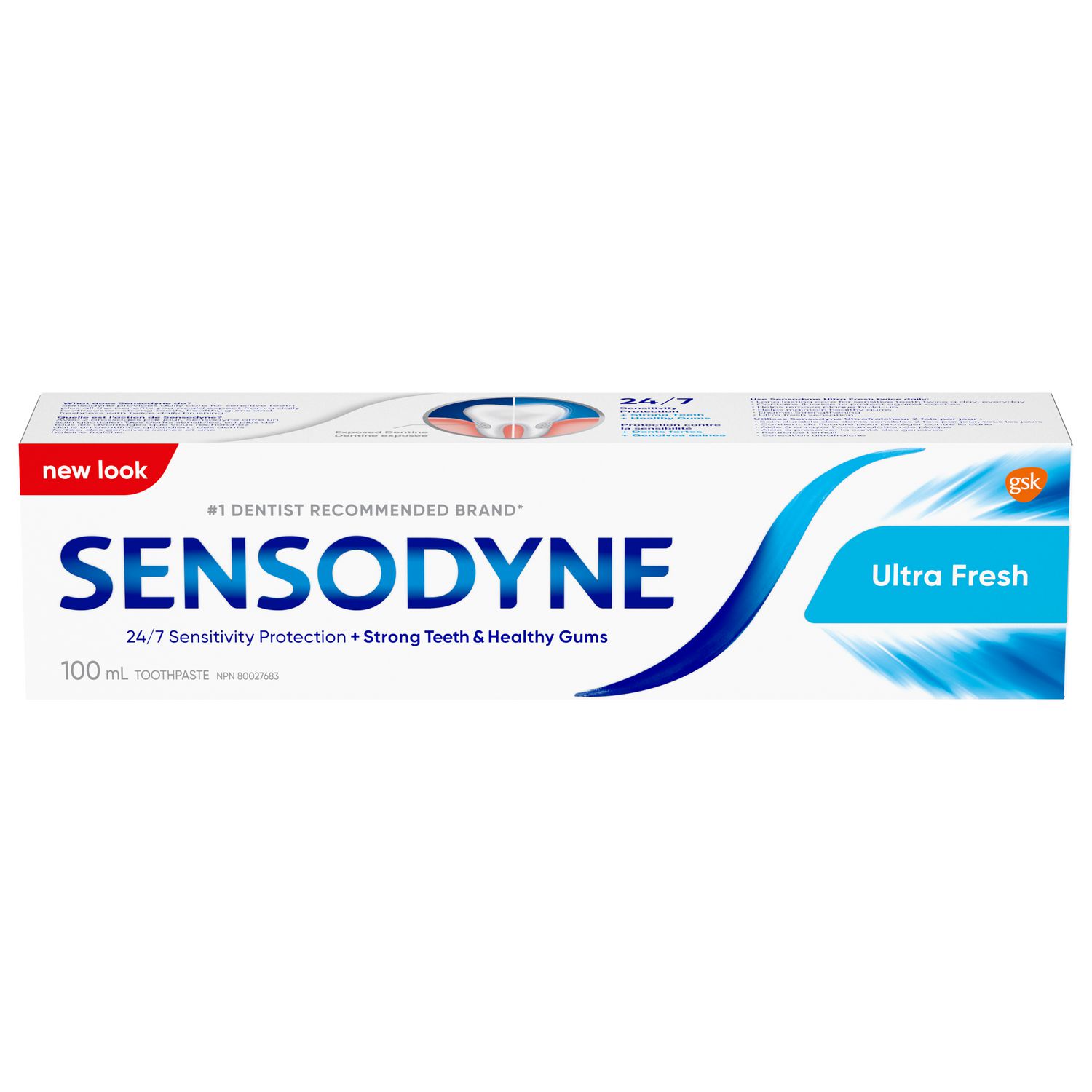 خمیر دندان سنسوداین Sensodyne  مدل Ultra Fresh 100ml